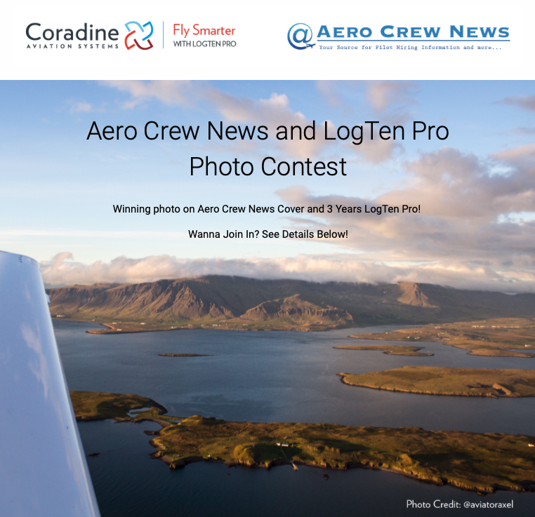 LogTen Pro and Aero Crew News Photo Contest