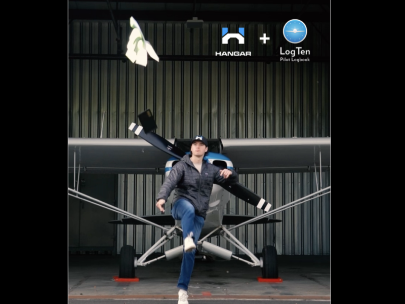 LogTen Partners with Hangar: Seamless Flight Sharing for Aviators Using the Social Network for Pilots