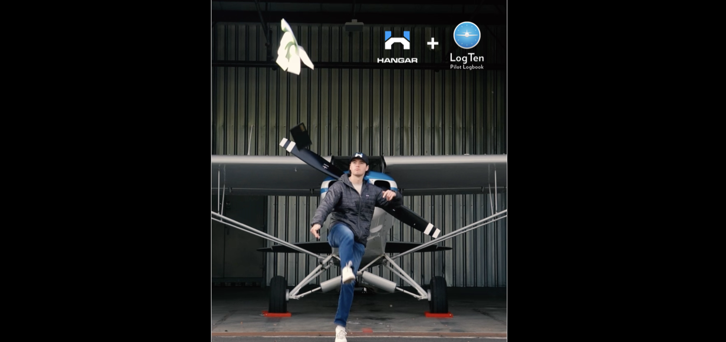 LogTen Partners with Hangar: Seamless Flight Sharing for Aviators Using the Social Network for Pilots