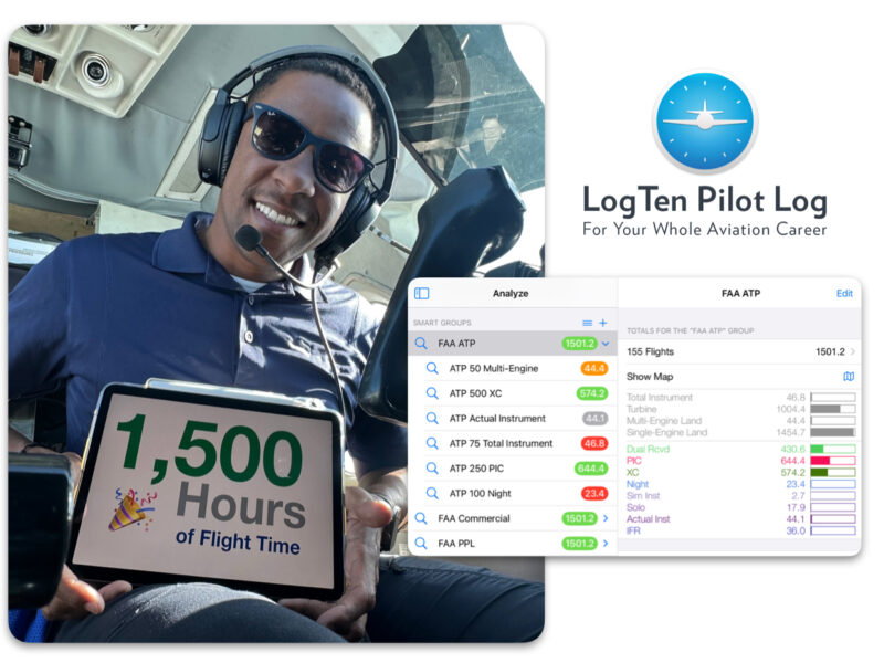 UPDATE: LogTen Pilot Logbook 2024.3 – Streamline Your Workflow with Advanced Analyze Features!